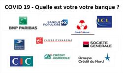 COVID 19 - Qui sont vos partenaires bancaires ? COVID 19 - Qui sont vos partenaires bancaires ?