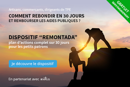 Recevez votre plan d'actions sur mesure "Rebondir en 30 jours".