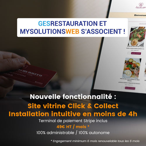 MysolutionsWEB Click & Collect  pour vous aider à traverser la crise